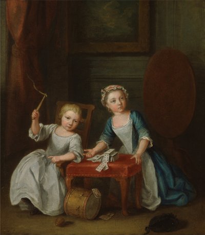 Children at Play, Probably the Artist